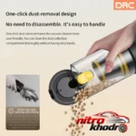 نمای جلو جاروشارژی خودرو با موتور براشلس و ۶ سری متنوع چیدمان صفحه و نشانگرها