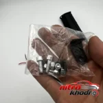 نمای جلو پروژکتور آفرودی لایت بار با نور سفید یخی چیدمان صفحه و نشانگرها