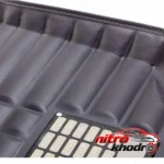 نمای جلو کفپوش سه بعدی چرم خودرو مدل LS طراحی و جزئیات کلیدی