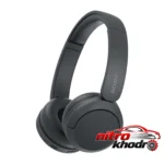 نمای جلو هدفون بلوتوثی سونی WH-CH520 با طراحی چرخشی و USB Type-C چیدمان صفحه و نشانگرها