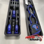 نمای بسته بندی مجموعه ابزار باس مدل Box-85N با کیفیت بالا برچسب و بسته بندی