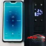 نمای کناری یخچال پرتابل الپی کول مدل C25 با ظرفیت مناسب عمق قاب و پروفایل