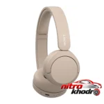 نمای کناری هدفون بلوتوثی سونی WH-CH520 با طراحی چرخشی و USB Type-C عمق قاب و پروفایل