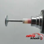 نمای بسته بندی میخ چاشنی دار میخکوب دستی 50 عددی با کیفیت عالی برچسب و بسته بندی