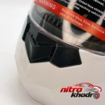 نمای جزئیات کلاه کاسکت فک متحرک لیام مدل Shadow پرداخت و جزئیات مواد