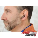 نمای جزئیات هدفون بلوتوثی سامسونگ Galaxy Buds3 Pro با نویز کنسلینگ فعال حرکت و نصب پشتی