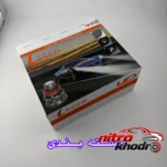 نمای جزئیات هدلایت خودرو Laser LED مه شکن با پایه H7 حرکت و نصب پشتی