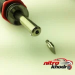 نمای جزئیات ابزار حکاکی چرم F-pro20 با 20 عدد کلیشه متنوع حرکت و نصب پشتی