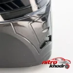نمای کناری کلاه کاسکت فک متحرک استیل برد مدل Predator پروفایل و ساختار