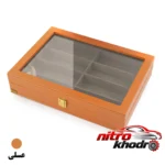 نمای در اتاق باکس نظم دهنده عینک نادین با طراحی کارآمد سبک دیواری و مرجع اندازه