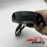 نمای جلو مبدل برق فندکی خودرو به ۲۲۰ ولت شهری طراحی و جزئیات کلیدی
