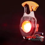 نمای کناری چراغ قوه W5147 دستی LED با نور چند رنگ عمق قاب و پروفایل