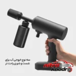 نمای بسته بندی کارواش میجیا با قابلیت مکش خودکار آب برچسب و بسته بندی