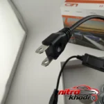 نمای جزئیات هدلایت خودرو Laser LED مه شکن با پایه H7 حرکت و نصب پشتی