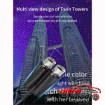 نمای جزئیات چراغ سقف خودرو هارمن مدل LASER 2 با طراحی زیبا پرداخت و جزئیات مواد