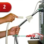 نمای جزئیات نظم دهنده سیم و کابل ایتوک مدل Zip Wire پرداخت و جزئیات مواد