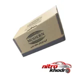 نمای کناری چراغ جلو خودرو گروه پژوهش صنعت مدرن مدل M-T005 عمق قاب و پروفایل