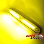 نمای بسته بندی چراغ خودرو فدرالی با 5 افکت نور جذاب برچسب و بسته بندی
