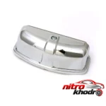 نمای کناری چراغ خواب خودرو با روکش کروم عمق قاب و پروفایل