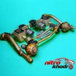 نمای بسته بندی کیت جلوبندی امیرنیا مدل 002246 با کیفیت برای پژو 405 و پارس برچسب و بسته بندی