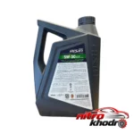 نمای بسته بندی روغن موتور بنزینی آیسین تمام سنتتیک با گرانروی 5W-30 برچسب و بسته بندی