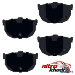 نمای بسته بندی لنت ترمز دیسکی جک با کیفیت عالی مناسب چرخ عقب برچسب و بسته بندی