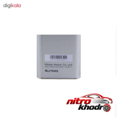 نمای بسته بندی روغن گیربکس نیسان ATF CVT NS-3 باکیفیت برچسب و بسته بندی