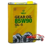 نمای بسته بندی روغن گیربکس دنده دستی بوش مدل 85W90 GL-5 برچسب و بسته بندی