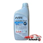 نمای بسته بندی روغن موتور سیکلت HTC تمام سنتتیک با کیفیت بالا برچسب و بسته بندی