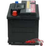 نمای بسته بندی باتری اتمی 12 ولت خودرو کارپیل با آمپر بالا جزئیات برچسب و پرداخت بسته