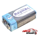 نمای بسته بندی باتری کتابی رایمکس مدل Super Heavy Duty با ماندگاری بالا برچسب و بسته بندی