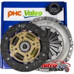 نمای بسته بندی کیت کلاچ پی اچ سی والیو مدل PGK-002 مخصوص پژو 405 برچسب و بسته بندی