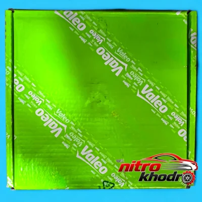 نمای بسته بندی کیت کلاچ والئو هیرینگتون با بلبرینگ مناسب پژو 206 و 207 برچسب و بسته بندی