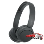 نمای کناری هدفون بلوتوثی سونی WH-CH520 با طراحی چرخشی و USB Type-C عمق قاب و پروفایل