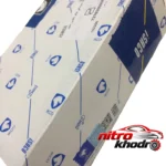 نمای بسته بندی لنت ترمز جلو ایساکو باکیفیت برای پژو 405 و پارس برچسب و بسته بندی