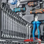 نمای بسته بندی مجموعه ابزار 143 عددی لیکوتا مدل ALK-8009F برچسب و بسته بندی