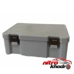 نمای بسته بندی جعبه ابزار پلاستیکی مدل B502 سه عددی برچسب و بسته بندی