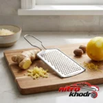رنده استیل ارگونومیک - نمای جلو - طراحی و جزئیات کلیدی