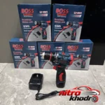 نمای بسته بندی پیچ گوشتی شارژی باس مدل LIFE STYLE - 3034 کد 24V برچسب و بسته بندی