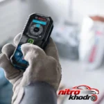 نمای بسته بندی متر لیزری بوش حرفه ای مدل GLM 50-27 CG برچسب و بسته بندی