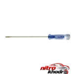 نمای بسته بندی پیچ گوشتی دوسو وسل با سری مغناطیسی و دسته کریستالی برچسب و بسته بندی