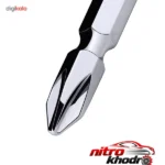 نمای بسته بندی سری پیچ گوشتی نووا مدل NTB-1107 مغناطیسی دو طرفه برچسب و بسته بندی