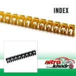 نمای بسته بندی شماره سیم فشاری ایتوک مدل Index با کیفیت عالی برچسب و بسته بندی