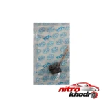 نمای بسته بندی ذغال دینام اف سی مدل BRP2 مخصوص پراید برچسب و بسته بندی