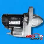 نمای کناری استارت خودرو آی آر امکو با کیفیت برای تیبا و پراید عمق قاب و پروفایل