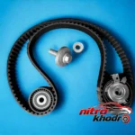 نمای بسته بندی کیت تسمه تایم ایساکو برای خودروهای رنو برچسب و بسته بندی