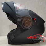 نمای بسته بندی کلاه کاسکت ردلاین سه چهارم با دریچه هوا و طلق متحرک برچسب و بسته بندی