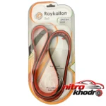 نمای بسته بندی تسمه دینام رایکالتون مدل مولد روکش دار EPDM کد 6PK1564 مناسب برای رانا و پلاس برچسب و بسته بندی