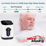 نمای کناری اکسیژن ساز خودرویی کرلیور مدل XM-898 با کارایی بالا عمق قاب و پروفایل