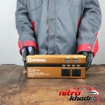 نمای بسته بندی مبدل برق خودرو اینتیمکث با کیفیت بالا برچسب و بسته بندی